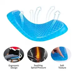 GENERICO - Asiento En Gel De Silicona Relajante Para Auto oficina
