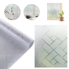 KUANGYE - Película Opaca Para Ventana Estática Película De Cristal Adhesiva 60×300 cm