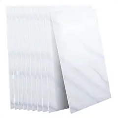 GENERICO - 10 Lámimas de Papel Mural Efecto Mármol 60x30 cm para Decoración