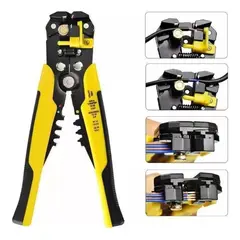 GENERICO - Alicate Pelacables Automático Multifuncional con Crimpadora