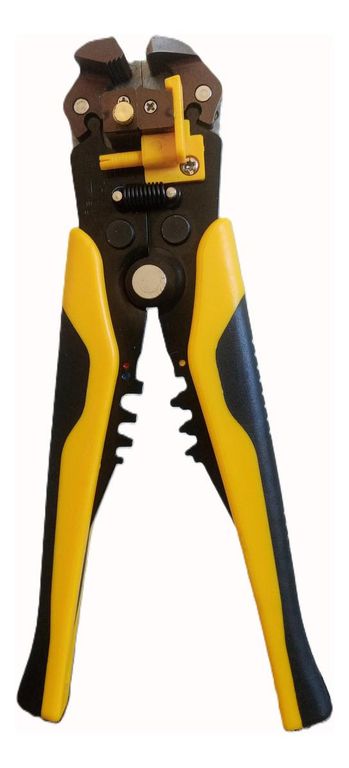 Alicate Pelacables Automático Multifuncional AmarilloNegro