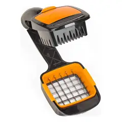 GENERICO - Cortadora Manual 5 en 1 para Frutas y Verduras Color Negro