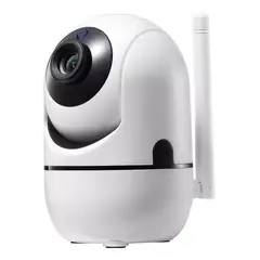GENERICO - Cámara IP de Seguridad WiFi Motorizada con Sensor de Movimiento
