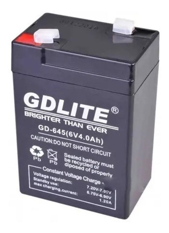 Batería Profunda 6V 4Ah Gd-645 para Uso Eficiente
