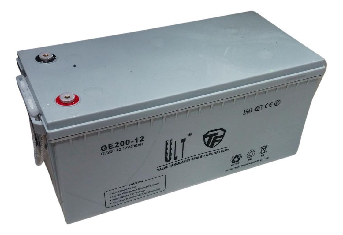 Batería de Ciclo Profundo de Gel 12V 200Ah para Energía Solar