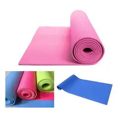 GENERICO - Colchoneta de Yoga y Pilates 4mm Ideal para Ejercicio
