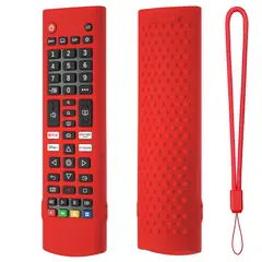 URBANCASE - Funda De Silicona Para Control LG Smart Tv AKB-750 Rojo