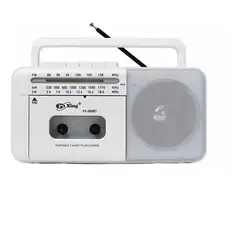 GENERICO - Radio Cassette Portátil con Bluetooth y Grabadora