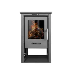 ALCAZAR - Estufa a Leña Patagonia 380 Gris