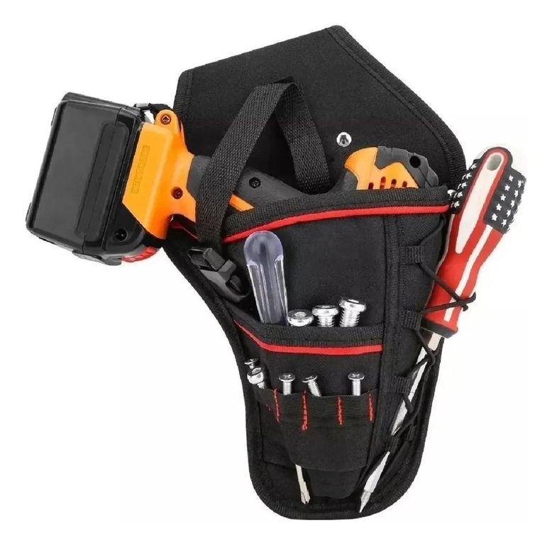Bolso Porta Herramientas con Cinturón y 8 Bolsillos