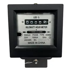 GENERICO - Medidor Monofásico de Consumo Gaccoa 220V 15A IP51.