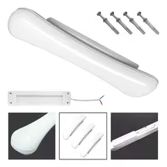 GENERICO - Pack de 3 Tubos LED Foco Frío 15W para Techo 30cm