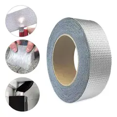 GENERICO - Cinta Adhesiva Antifugas Impermeable 5cm x 5m Transparente