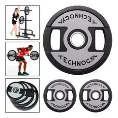 GENERICO - Pack de 2 Discos Olímpicos de 30 Kg de Uretano