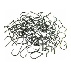 GENERICO - Caja de 100 Anzuelos 5 para Pesca con Mosca