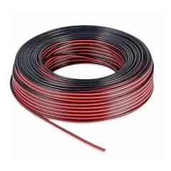 GENERICO - Rollo de Cable para Parlante 2x075 mm - 50 Metros