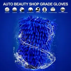 GENERICO - Kit de Limpieza 7 en 1 para Auto con Microfibra