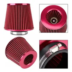 GENERICO - Filtro de Aire Cónico Universal 76mm Alto Flujo