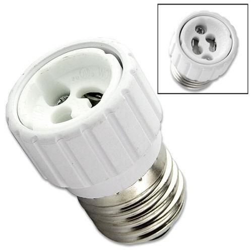Adaptador Soporte Gu10 a E27 para Iluminación