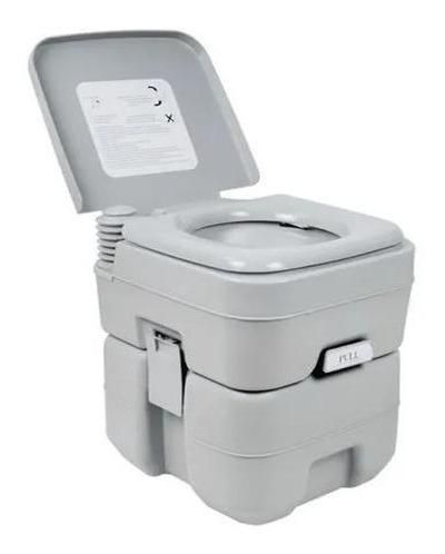 Baño Químico Portátil de 20 Litros para Camping y Eventos
