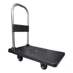 GENERICO - Carro Plegable Carga Yegua Plataforma Grande 100kg 63x40cm