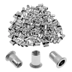 GENERICO - Pack de 50 Tuercas Remachables M6 de Acero