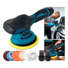 GENERICO - Pulidora Eléctrica Recargable 12V con Accesorios