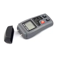 GENERICO - Medidor Digital de Humedad para Madera con Pantalla LCD