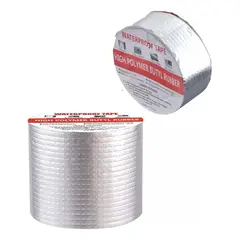 GENERICO - Cinta Sellador Butilo Impermeable 10cm x 10m para Reparación