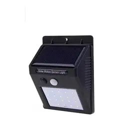 GENERICO - Foco LED Solar de 20 luces con Sensor de Movimiento para Exterior