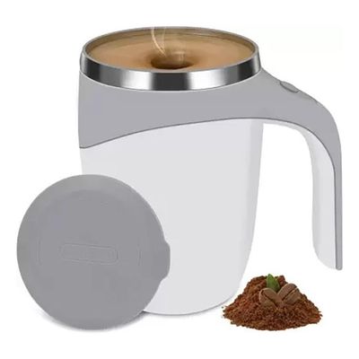 Generico Taza Automática De Acero Inoxidable Para Mezcla De