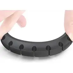 GENERICO - Organizador de Cables de Silicona con 7 Ranuras Flexible