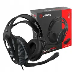 OZONE - Audífonos Gamer On-Ear - Nuke Pro - 3.5 mm. - Black