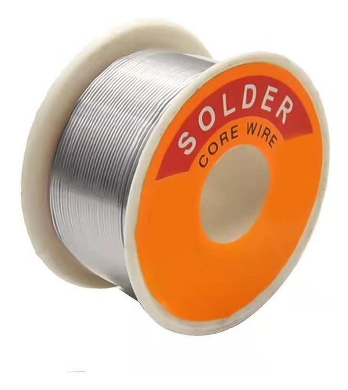Alambre de Soldadura de Estaño 10mm 50g para Electrónica