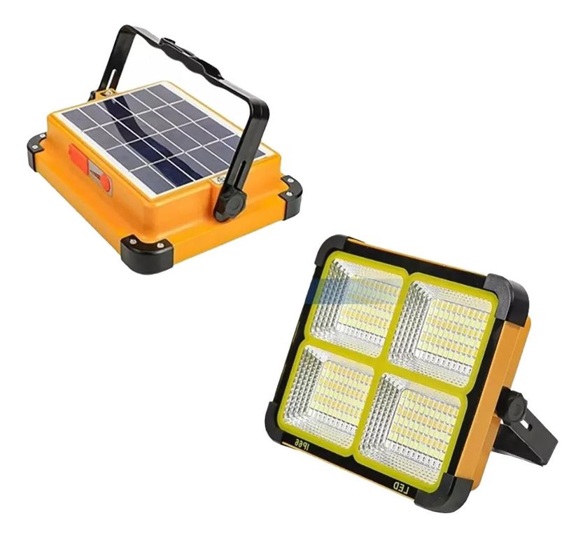 Reflector Solar Portátil LED para Emergencias 12000mAh
