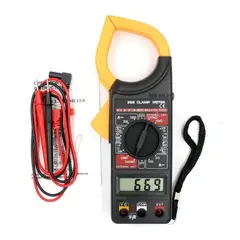 GENERICO - Multitester Digital de Tenaza DT-266 para Medición Precisa