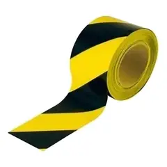 GENERICO - Pack de 10 Cintas Demarcadoras de Seguridad Amarillo y Negro