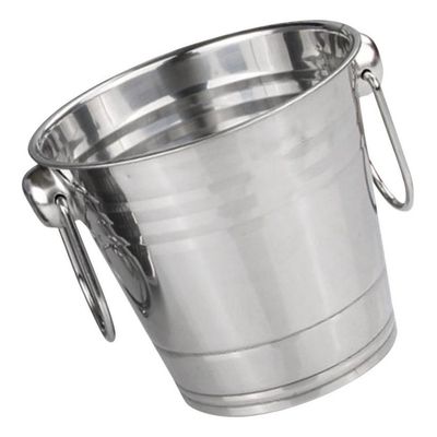 Generico Hielera Cubetera De Acero Inoxidable Para Hielo Y