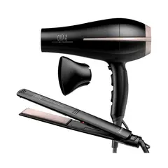 GAMA - Pack Secador Bora + Alisador Elegance Chia