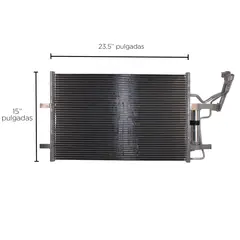 AMERICAN AIR - Condensador De Ac Original Mazda 3 y 5 2004-2009.