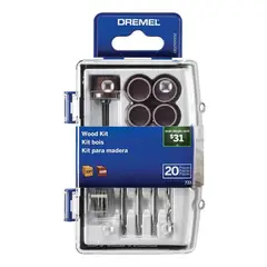 DREMEL - Micro Kit 20 Accesorios Para Madera - 733