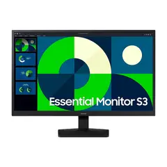 SAMSUNG - Monitor Plano Essential S3 24in Fhd 100hz 5ms Hdmi