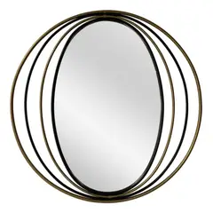GENERICO - Espejo oval kiruna 82 cm x 85 cm