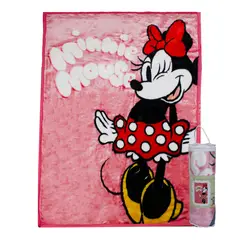 DISNEY - Frazada Ultra Soft Minnie Mouse 80x110cm Rosado