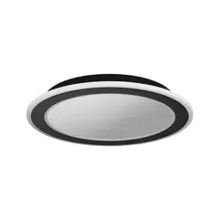 EGLO - Lámpara de techo Macchioni Acero cControl Multicolor Led 20W