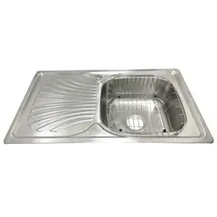 OEM - LAVAPLATOS DEKORA 78X44 CM EMPOTRAR SOBRE CUBIERTA SECARDO IZQUIERDO