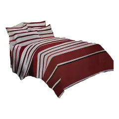 ALTERNATIVE - Juego de Sábanas 2 Plazas - 800 Hilos Diseño Premium.