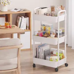 GENERICO - Carrito Carro Organizador Ruedas Multiuso Chef Choice 3 Niveles