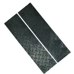 QRUBBER - Grada peldaño diamantada autoadhesiva 2 unid 39x10cm