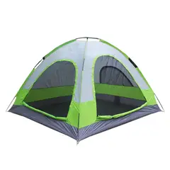PWRFITNESS - Carpa Familiar Automática 4P 2 Ambientes Impermeable